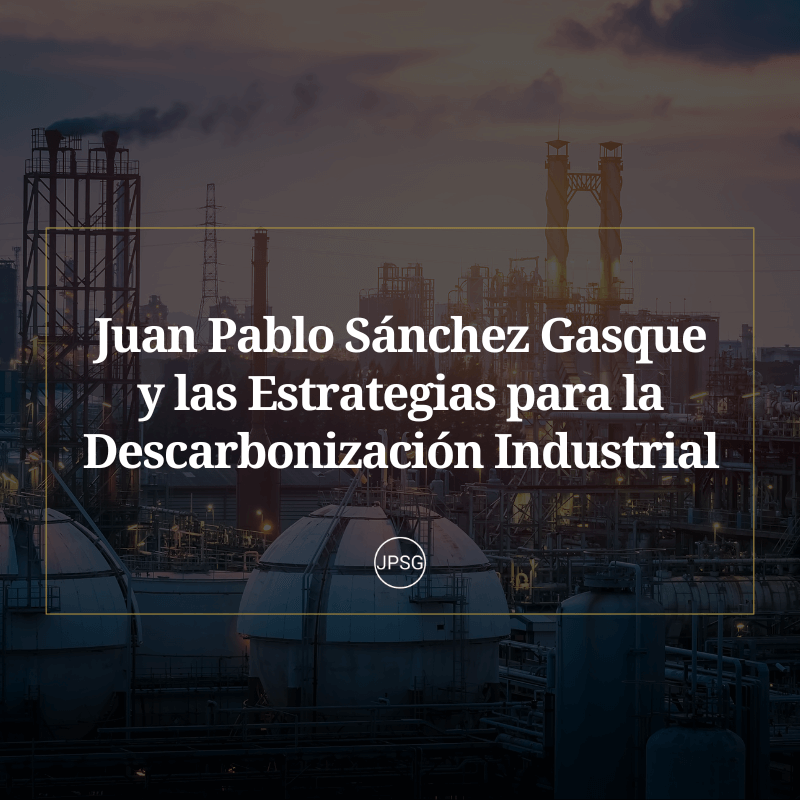Juan Pablo Sanchez Gasque estrategias para la descarbonizacion